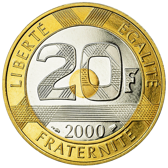 20 francs Mont-Saint-Michel